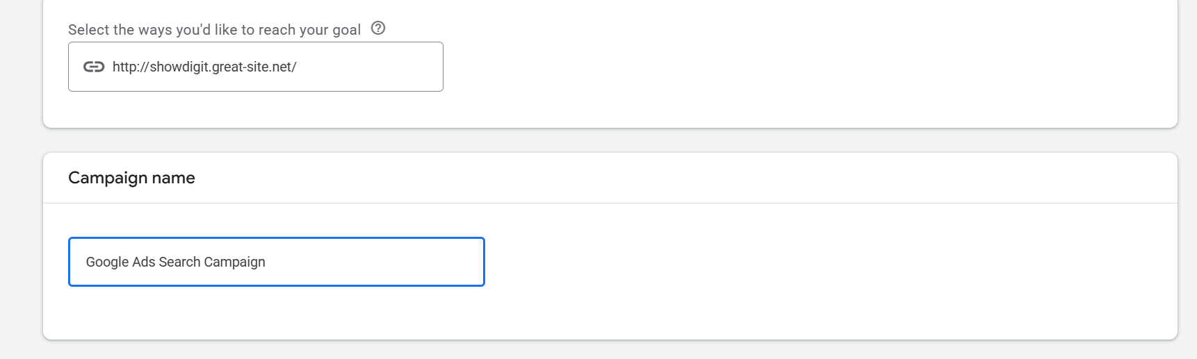 Google Ads Conversion Setup Screenshot 4