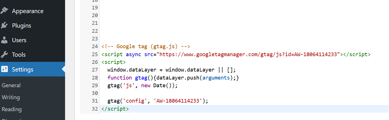 Google Ads Conversion Setup Screenshot 16